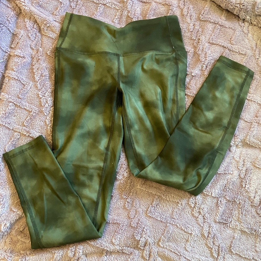 green leggings